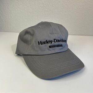 Neighborhood x Harley-Davidson Limited Edition 2022- Dark Grey Dad Hat Cap